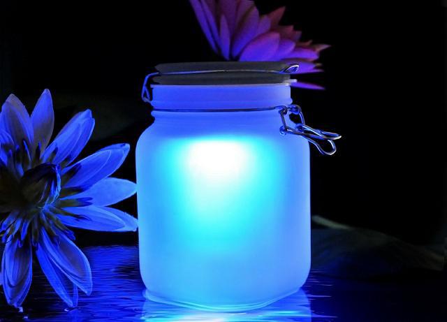 Sunjar Sun Jar Moon Jar L Night Light Solar Power Lamp Best Gift