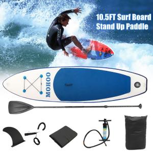 China Alansma 320x78x15cm Blue Inflatable Surfboard Stand Up Paddle Board on sale