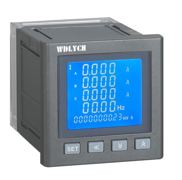 Quality 120*120mm Wdy-2e Digital MultiFunction Meter Lcd Display With Rs485 Communication for sale