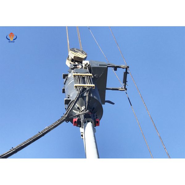 180 KW Bottom Feed Vibroflot Silt Clay Improvement By Vibro Replacement Stone Columns