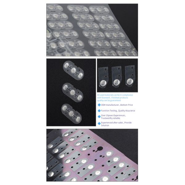 ROHS Compliance Metal Dome Arrays 100K ~ 3KK Shots Lifetime For Airpod Plug