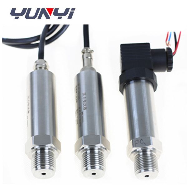 Diffused Silicon Air Water Pipe Flow Pressure Sensor Transmitter 12 To 30VDC 316L Stainless Steel