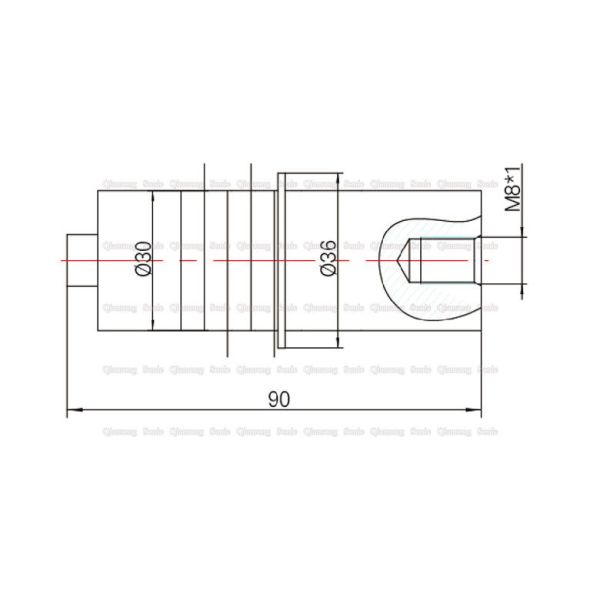 Flange Type 28Khz 700w Ultrasonic Piezoelectric Transducer For Plastic Welding Machine