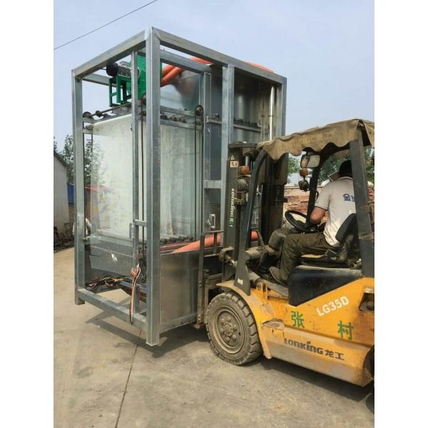 Vertical Oven Type Wire Mesh Weaving Machine With Coating Function 40-45KW