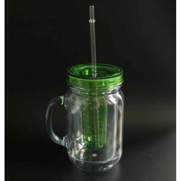 600ml double wall infuser mug/double wall tumbler