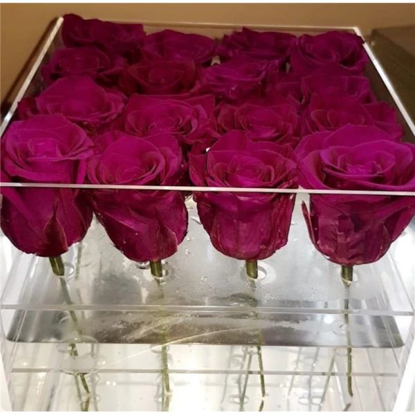 Reasonable Price Plastic rose stem artificial flower stem use to make preserved roses flower box