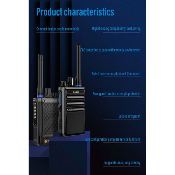 Digital Two Way Radio DH612 Handheld Small professional walkie-talkies