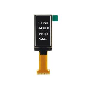 64 X 128 1.3'' Vertical Mono OLED LCD Display 13 Pin White CH1115 I2C 4 Wire