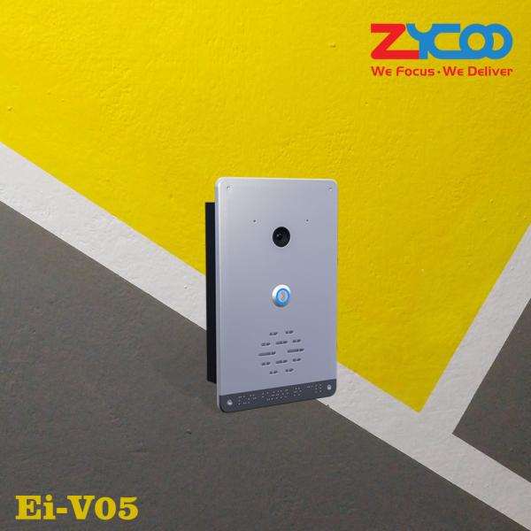 Quality 5W Intercom With Camera 10/100Mbps Ip Intercom System Silver for sale