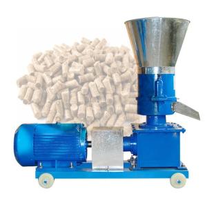 Wholesale 4kw Sawdust Wood Pellets Machine Alloy Metal 120kg/ H Straw Pellet Making Machine from china suppliers