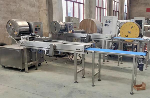 Quality automatic spring roll wrapper machine, samosa wrapper making machine, crepes machine for sale