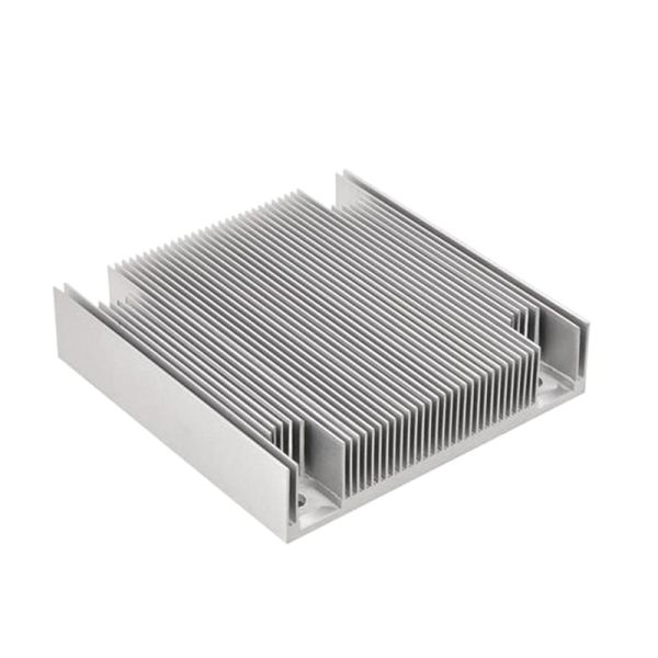 Customized Flat Plate Heat Sink , Heat Sink Led Bulb Low Porosity With Fins