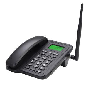 Wholesale Black Dual SIM GSM Fixed Wireless Phone Alarm Clock SMS from china suppliers