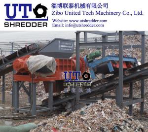 Wholesale high quality double shaft shredder/ shred ragger wire from pulping process in pulp and paper factory/ plastic recycling from china suppliers