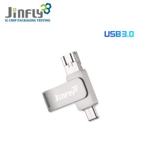 China Mlc / Tlc Chip Micro Usb Otg Flash Drive 16gb 32gb Usb 3.0 Type C on sale