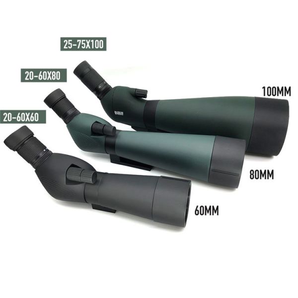 25-75x80 Long Distance Spotting Telescope High Definition