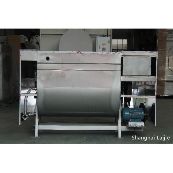 Steam Heating Horizontal Washing Machine Heavy Duty With Interlock System