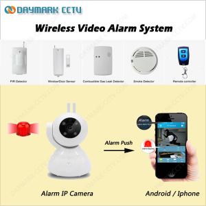 Wholesale Wireless Smart home alarm 720p real-time ip camera monitoring system from china suppliers