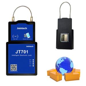 China Jointech JT701 Custom Electronic Padlock GPRS Remote Tracking / Locking / Unlocking on sale