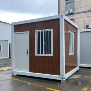 Easy Build Prefabricated  Modular Windproof Tiny Flat Pack  Container House