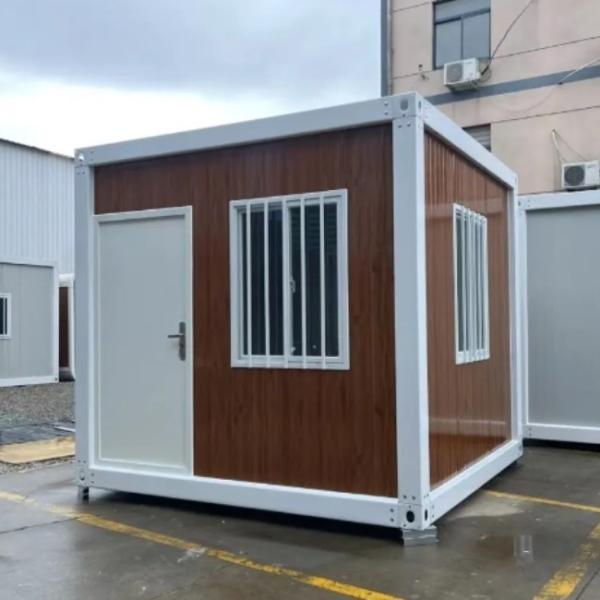 Quality Easy Build Prefabricated  Modular Windproof Tiny Flat Pack  Container House for sale