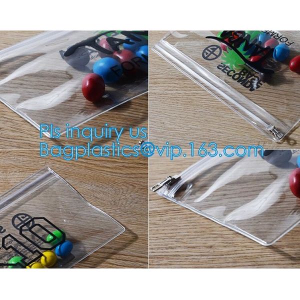 plastic slider garment bag, packaging for shirts/clothing/underwear, k slider travel toothbrush toothpaste bag