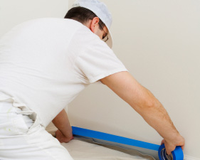 Non Adhesive Residue Colorful Masking Tape For Indoor Decoration Spray Paint Covering