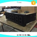 multi-color 6 digit 7 segment digital led clock display screen