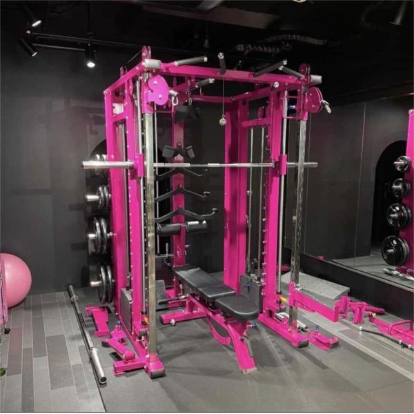 Commercial Multi-Functional Power Rack All-in-One Smith Machine Functional Trainer for Home Gym for Fitness Strength Training