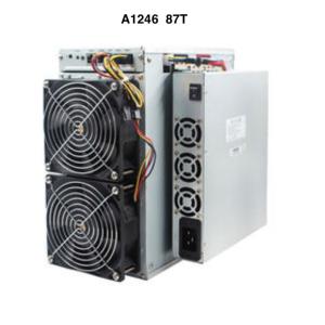 Wholesale Canaan Avalon A1246 87th/s asic Blockchain mining Bitcoin Miner Machine 3400W from china suppliers