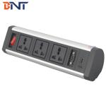 desk edge mounted power sockets electrical outlet/surface table mounted socket