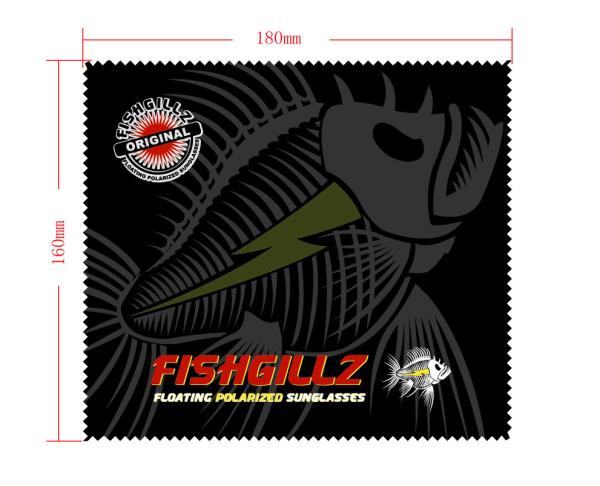 Quality Polishing Personalized Cleaning Cloths Wiping Lens Pattern Printing for sale
