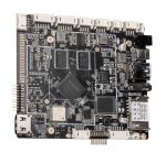 RK3566 Android 11 Embedded System Board WIFI Ethernet PoE Optional 7"-84"