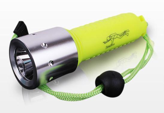 Quality High Power diving flashlight LED light T6 for sale