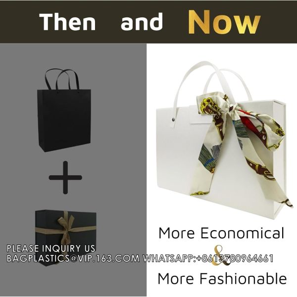 Large Gift Box With Magnetic Closure Lid, Ribbon And Card, Present Box For Birthady,Valentine'S