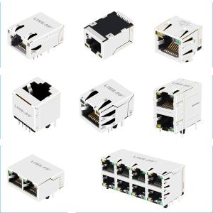 Wholesale RJ45 Modular Jack With / Without Magnetic None POE / POE / POE+ from china suppliers