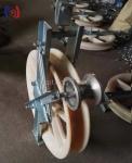Grounding Roller Stringing Block Conductor Stringing Blocks Transmission Line
