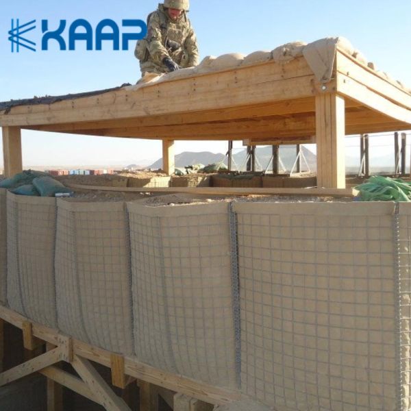 50x50 Welded Wire Mesh Defensive Barrier Gabion Wall