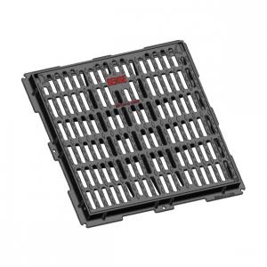 China Gully Grating Double Triangle Cast Iron Gully Grate EN1433 on sale