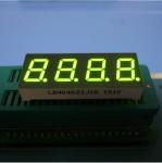Four Digit 7 segment Numeric LED Display 0.4 inch pure green for temperature
