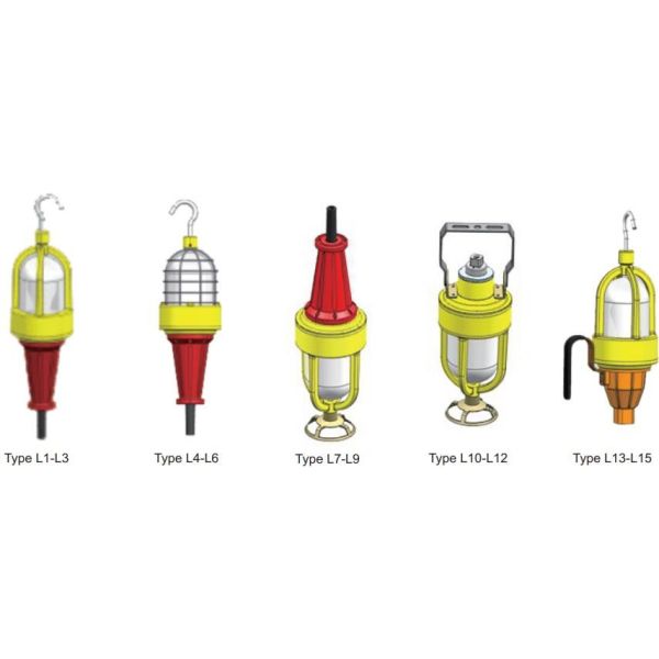 2200K-7000K Explosion Proof LED Lights ATEX Certified 5-30W