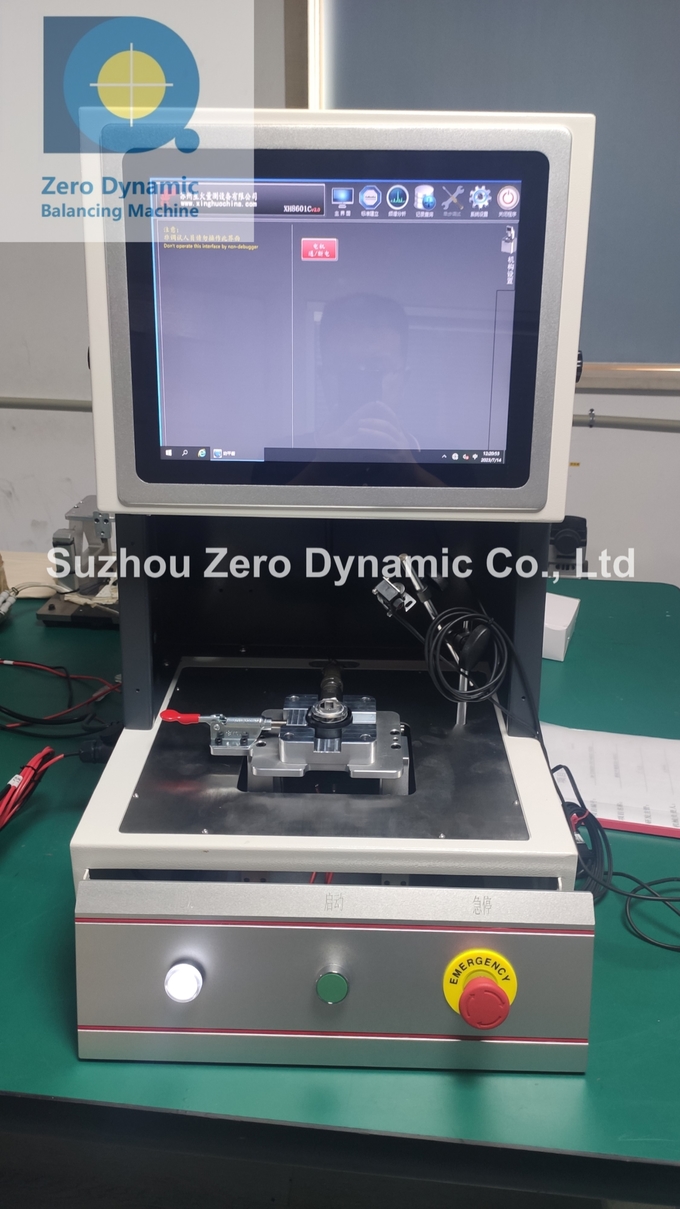 BLDC Motor / Sweeping Robot Motor Balancing Machine Desktop Type Balancer