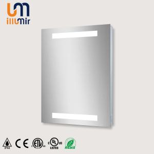 China Correct Clock Led Bathroom Mirror Cabinet Embellishment For Home And Hotel on sale