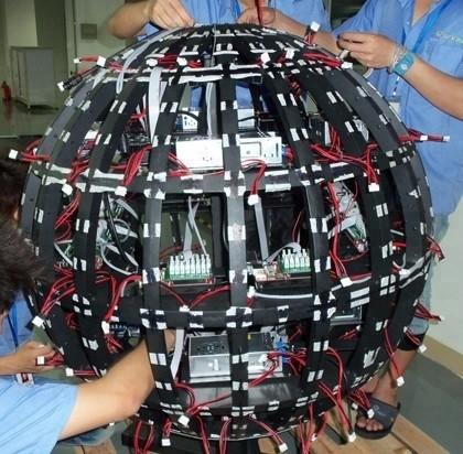 Quality 360 Degree Full Color Round Shape LED Display Ball Global Video Sphere 4mm Pixels for sale
