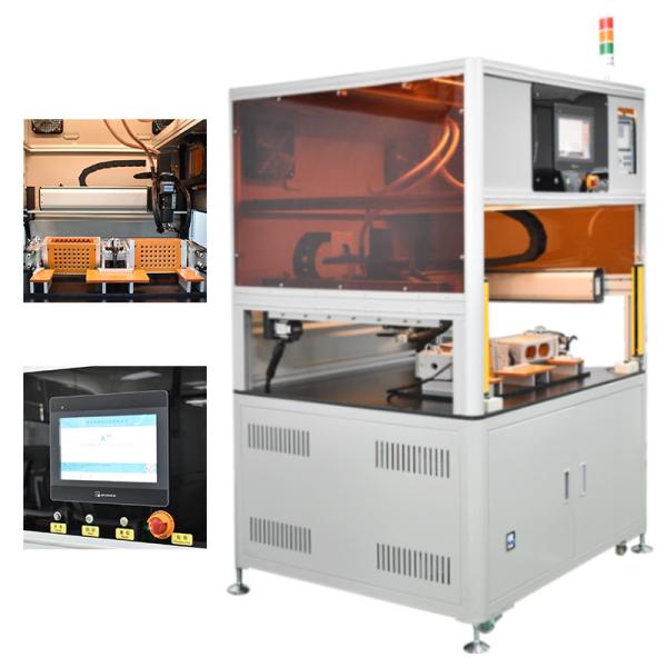 Quality DC  Mode Automatic Battery Spot Welding Machine 18650 With Double Station for sale