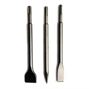 China Steel 24x410x35mm Heavy Duty Chisel Set For Repair Point Chisel Flat Chisel on sale