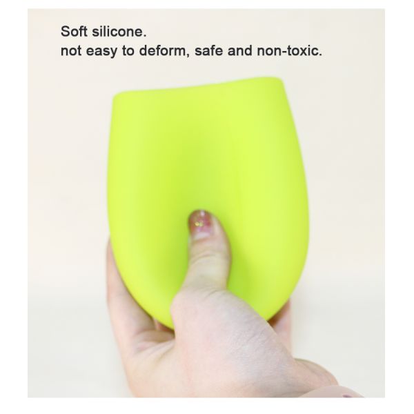 Panton Color Silicone Water Cup BPA Free No Handle No Lid For Wine Beer