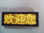 LED name badge-USB Rechargeable led moving message display scrolling message-LED