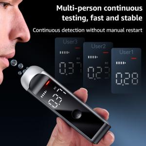 Wholesale Fast Response Portable Alcohol Breathalyzer Machine With LCD Display from china suppliers