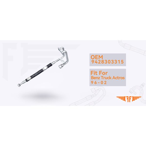 Mercedes Benz 9428303315 Suction Twin AC Hose For Truck Actros 96-02